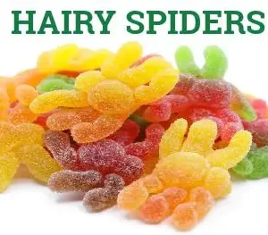 Tasty THC – Hairy Spiders (720mg THC/100mg CBD)(12 pcs)