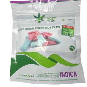 Tasty THC- Fizzy Bubblegum Bottles (12Pcs)