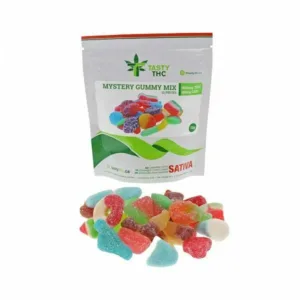 Tasty THC – Mystery Gummy Mix (720mg THC/100mg CBD)(12 pcs)
