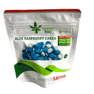 Tasty THC - Blue Raspberry Cakes