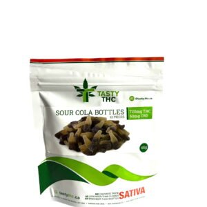 Tasty THC - Sour Coca Bottles