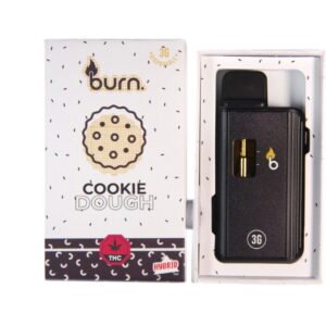 3 Gram Burn Disposable Vapes – Cookie Dough (Hybrid)