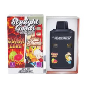 Straight Goods – Dual Chamber Vape – Guava Lava + Cali Smorez 6G THC