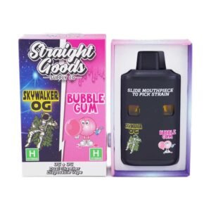 Straight Goods – Dual Chamber Vape – Skywalker OG + Bubble Gum 6G THC