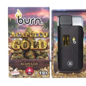 Burn 3 Gram – Disposable – Acapulco Gold
