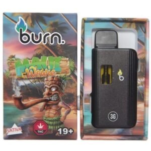 3 Gram Burn Disposable Vapes – Maui Wowie (Sativa)