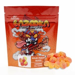 Bazooka – Sour Peach Slices 1000mg