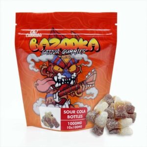 Bazooka – Sour Cola Bottles 1000mg