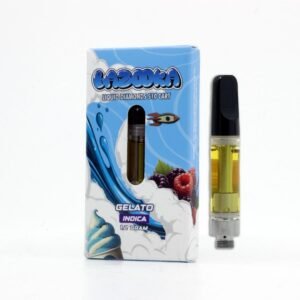 Bazooka Liquid Diamonds 510 Cart- Gelato Indica 1.2G BUY 5 FOR $100