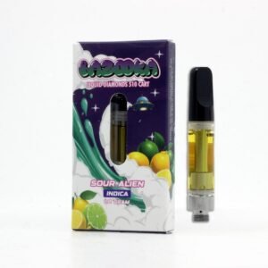 Bazooka Liquid Diamonds 510 Cart- Sour Alien Indica 1.2G BUY 5 FOR $100