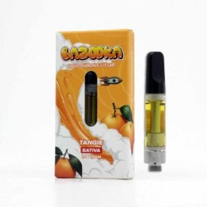 Bazooka Liquid Diamonds 510 Cart- Tangie Sativa 1.2G BUY 5 FOR $100