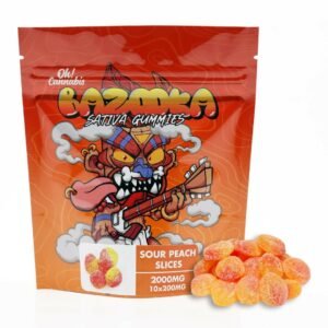 Bazooka – Sour Peach Slices 2000mg