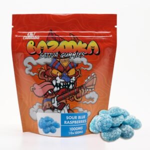 Bazooka – Sour Blue Raspberries 1000mg