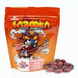 Bazooka – Sour Cherry Slices 1000mg