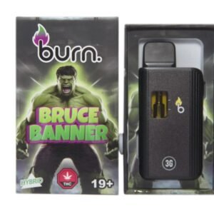 3 Gram Burn Disposable Vapes – Bruce Banner (Hybrid)