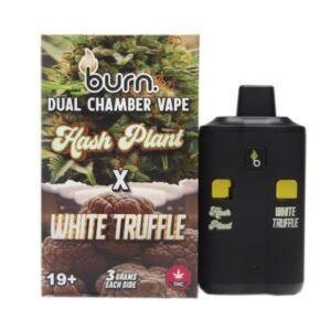 6 Gram Dual Chamber Burn Disposable Vape – Hash Plant + White Truffle