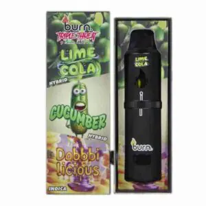 Burn Triple Threat – Lime Cola + Cucumber + Dabalicious (9 Gram)