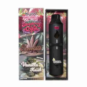 Burn Triple Threat – Strawberry Cough + Chocolate + Vanilla Kush (9 Gram)